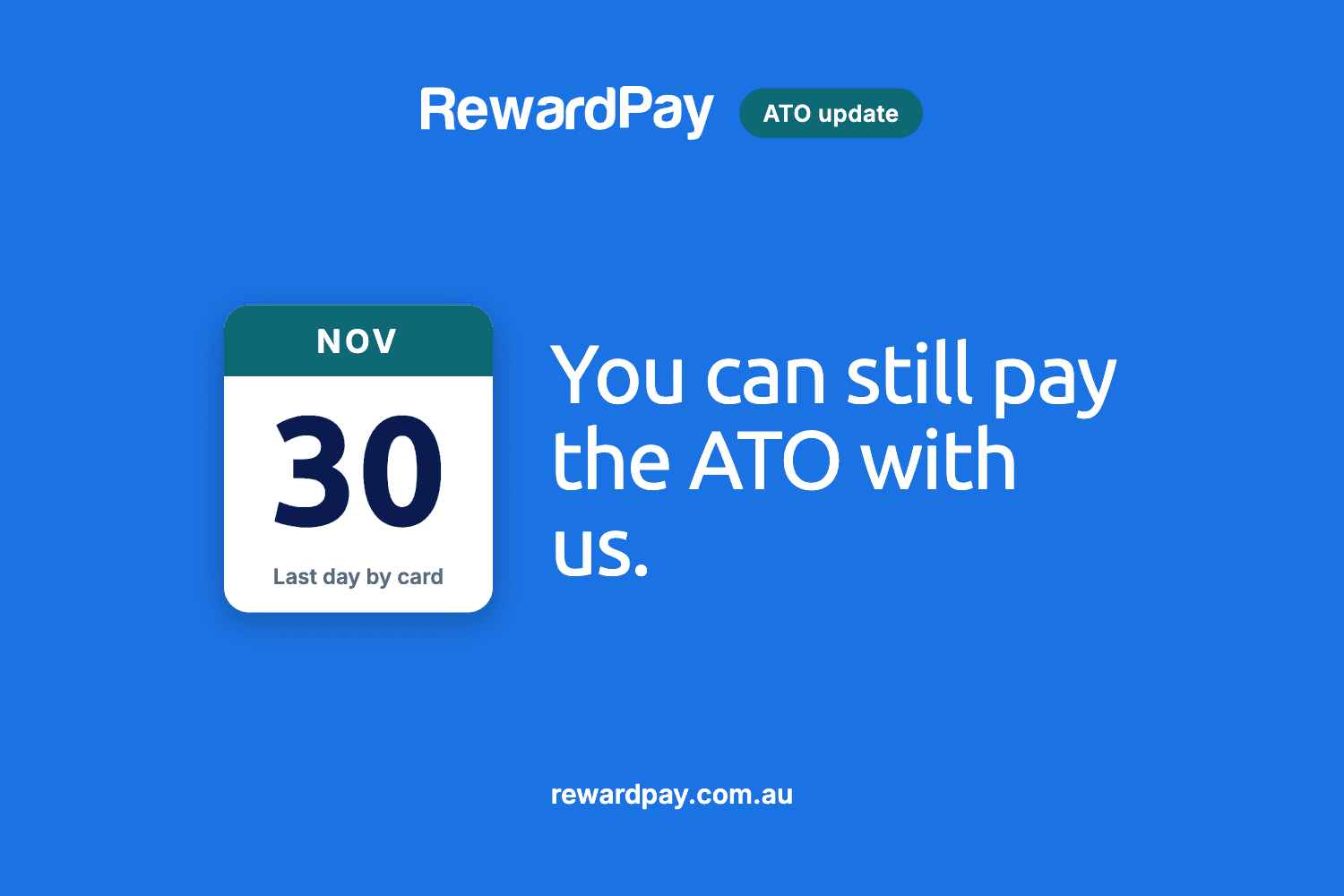 pay the ATO with card via RewardPay